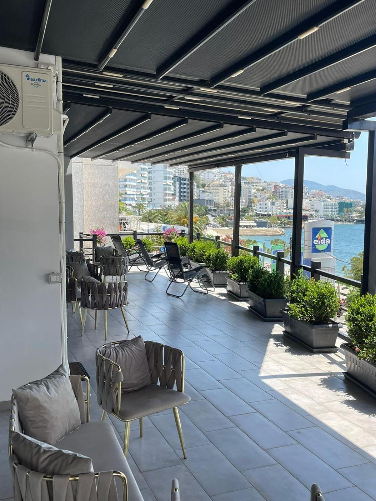 Aries Apartments Sarandë Exterior foto